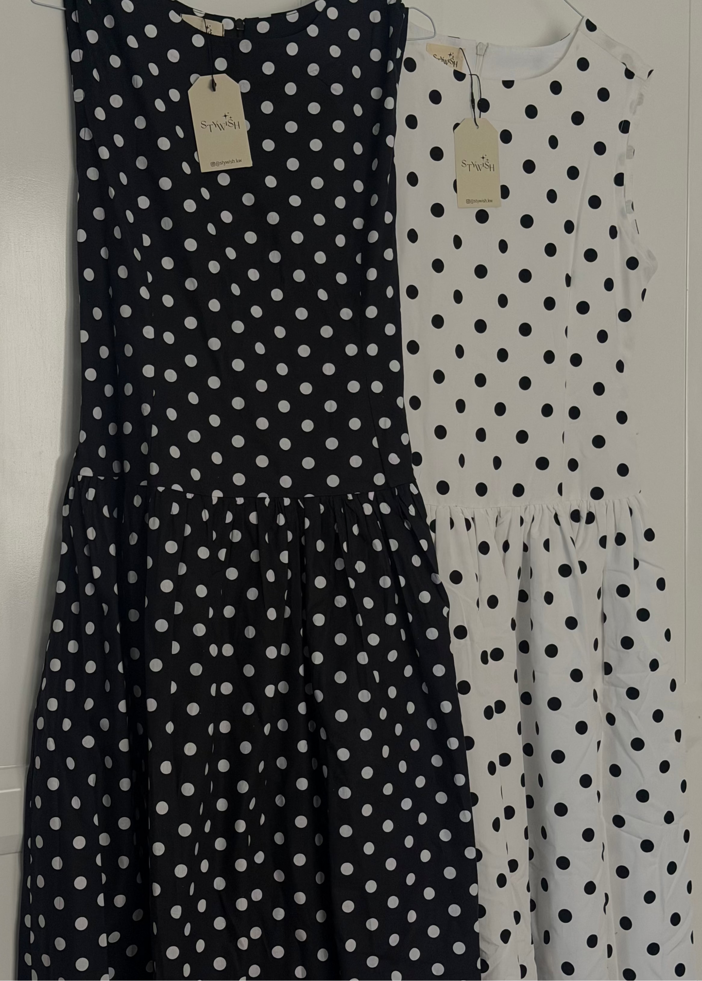 Polka-dot dress