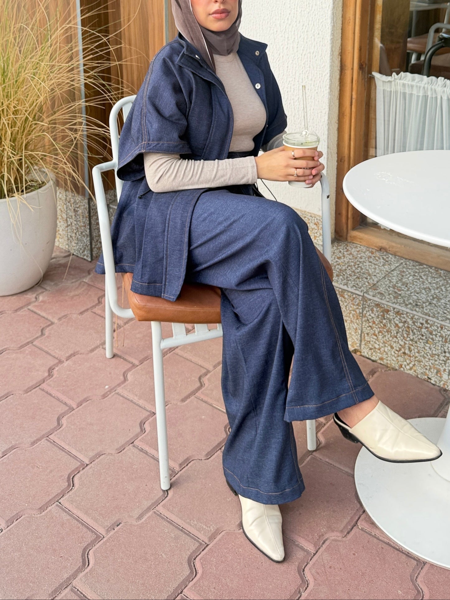 MAMA denim set