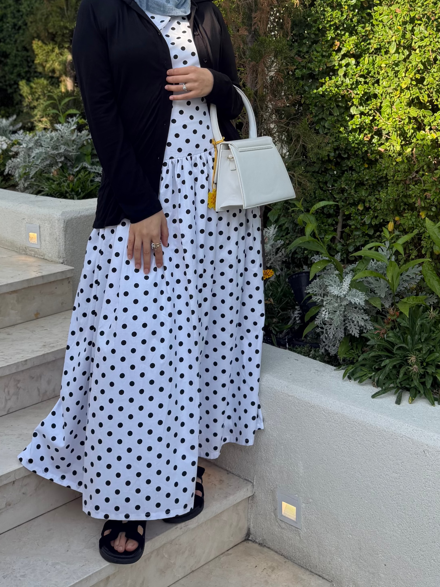 Polka-dot dress