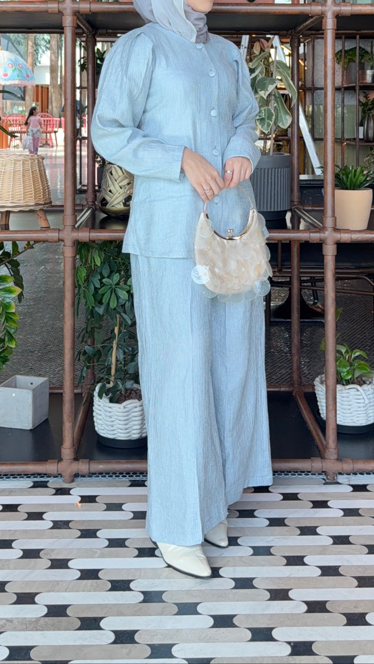 Puff shoulder set