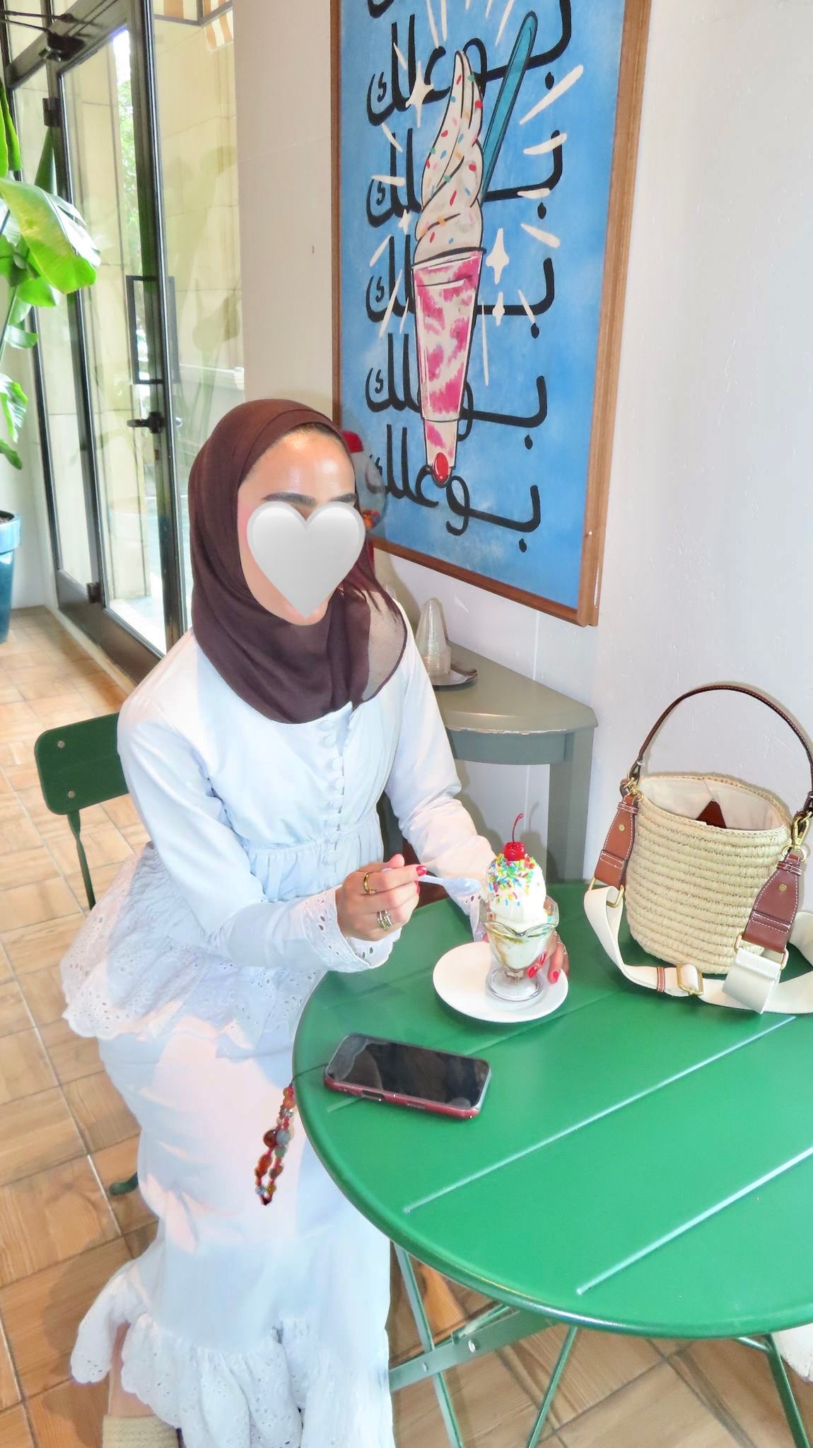 Peplum eyelet white skirt set