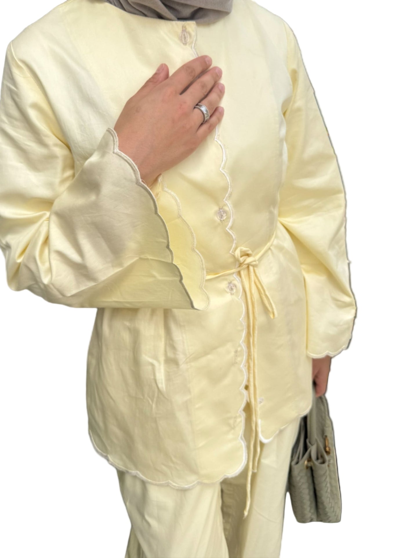 Scalloped Edge Blouse