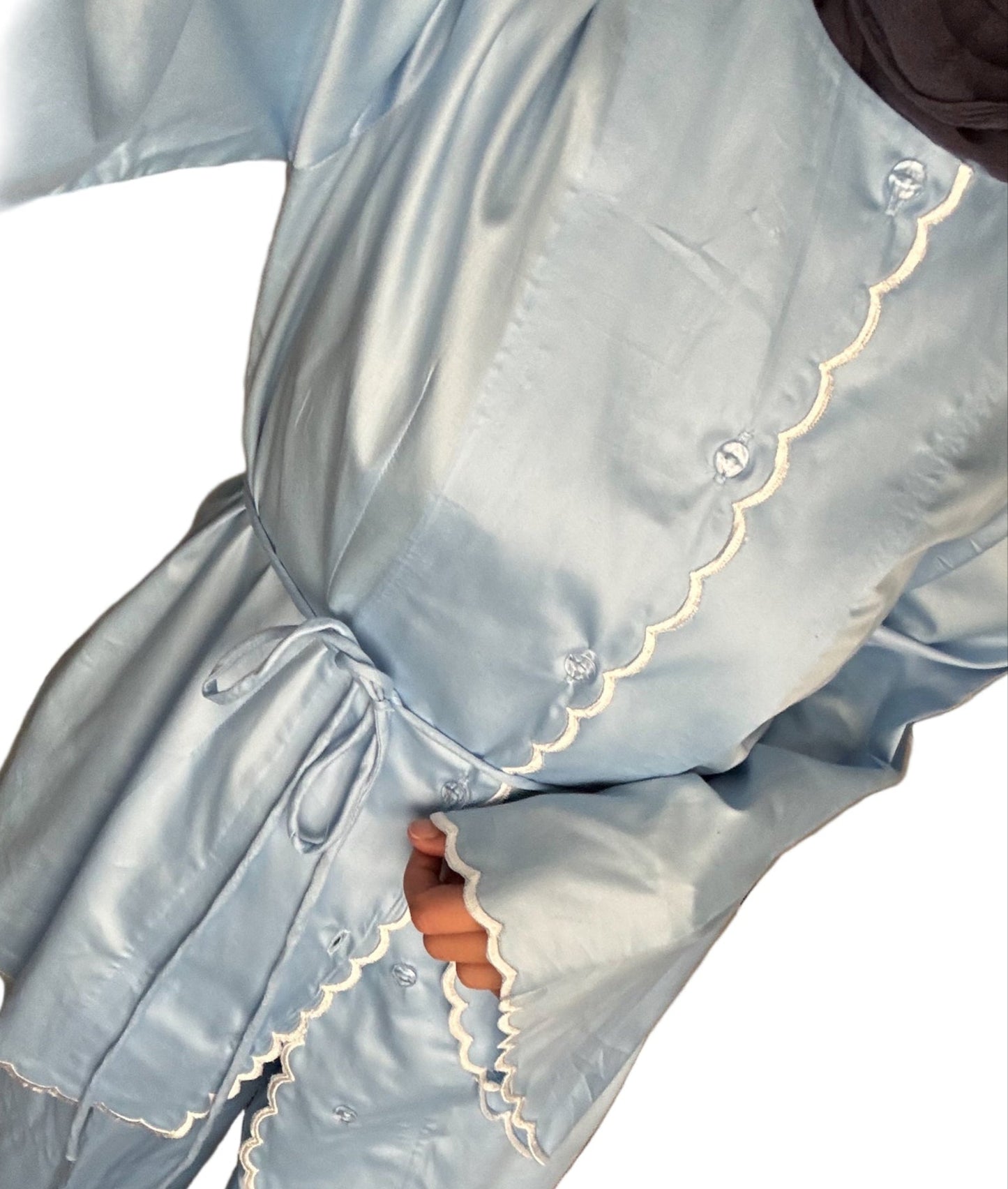 Scalloped Edge Blouse